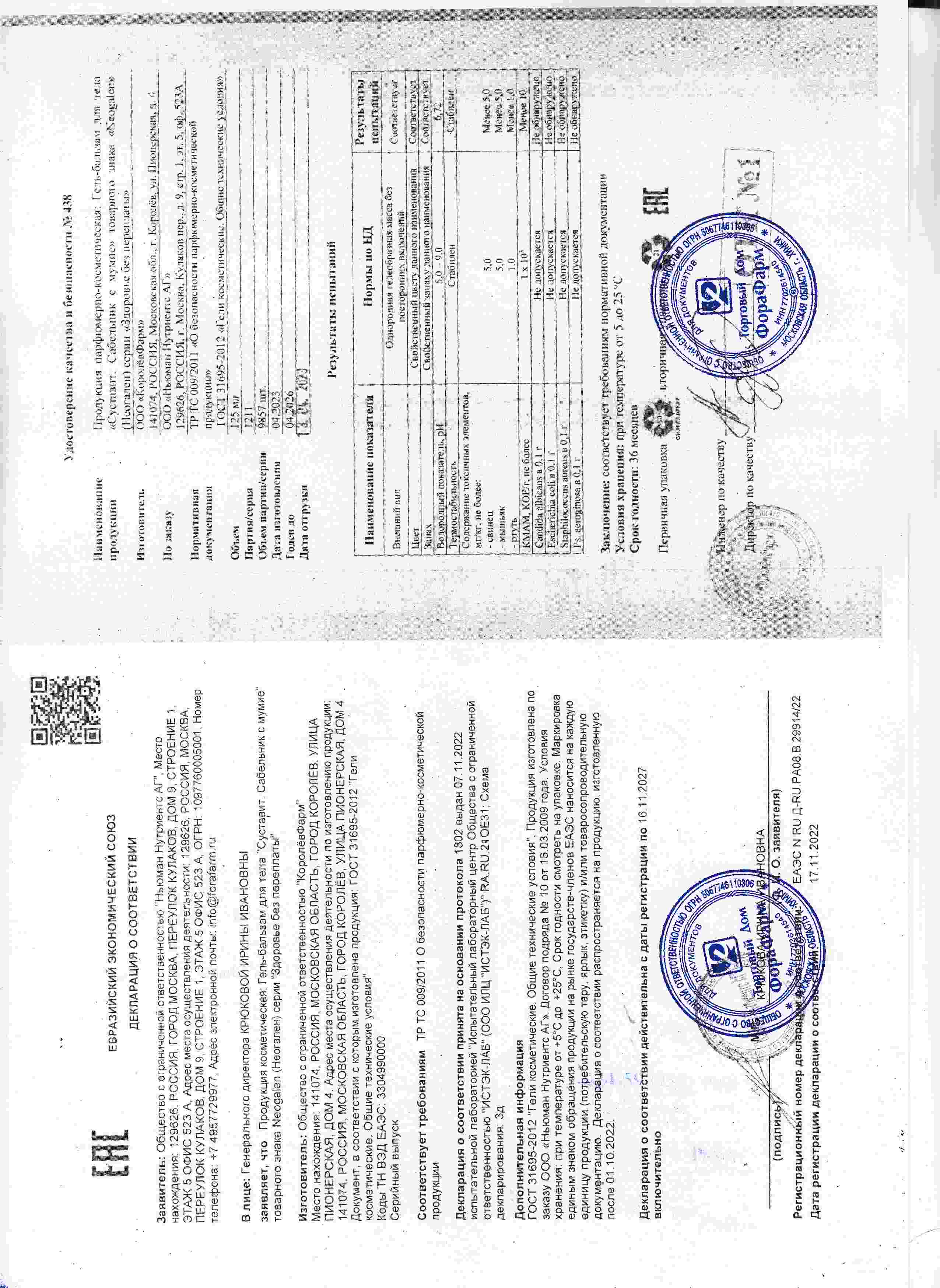 Паспорт №042023
